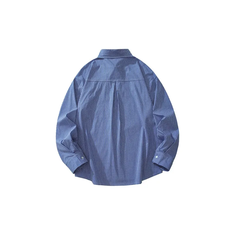 BRUMAIRE Shirt Unisex Sapphire Blue-3
