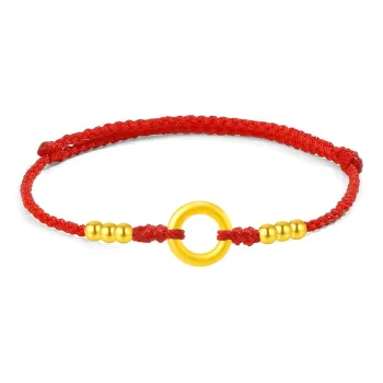 SINO GEM Gold Bracelet Unisex
