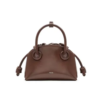 MUVA Polyester Combo Bag Handbag Crossbody Bag Small Size Women's Roasted Tea Brown/Twilight Black/Mocha