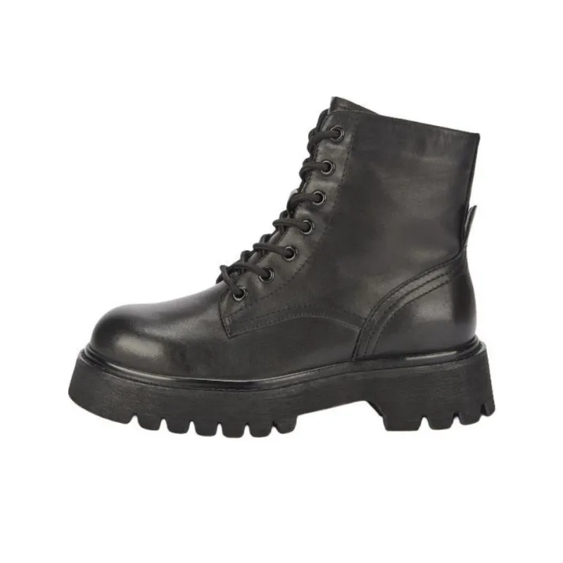 Hotwind Short Martin Boot 4.5cm Women's Black-0