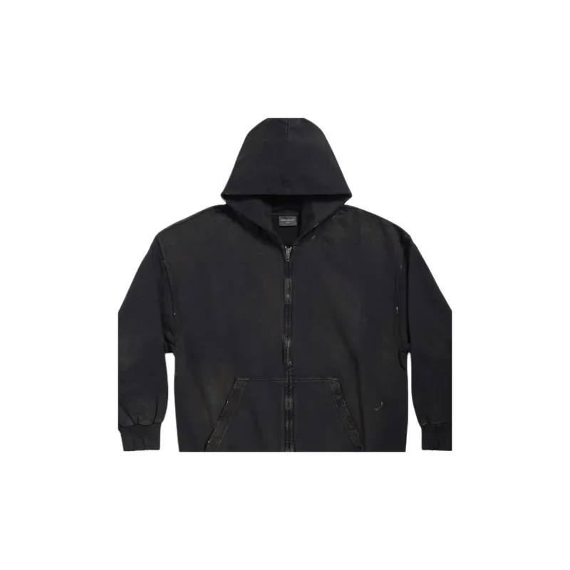 Balenciaga SS23 Jackets Coats Regular Fit Men's Black-5