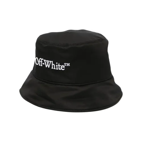 OFF WHITE Logo embroidered Bucket Hat