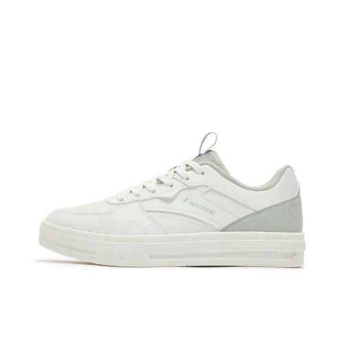 361° Air Force One Water-Resistant Lightweight Low-Top Skateboard Shoes Women's White Green