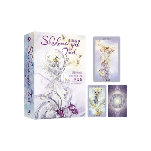 ZIHU Floral Shadow Tarot Cards Chinese Edition 78 Card Set Board Games