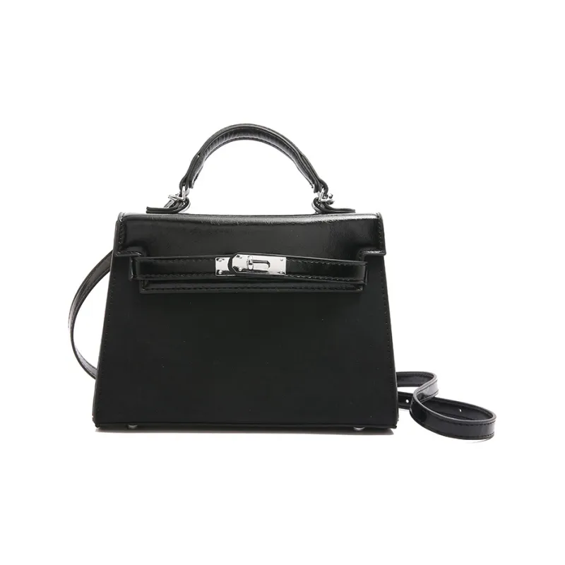 Yalu PU Handbag Regular Women's Black/Khaki/Green/Brown-1