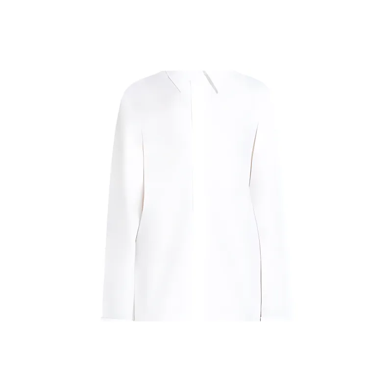 SportMa Cobea Collection Cotton Poplin Shirt Women's Optical White-4