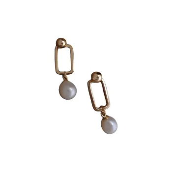 NOME 925 Silver Pearls Earrings Women's