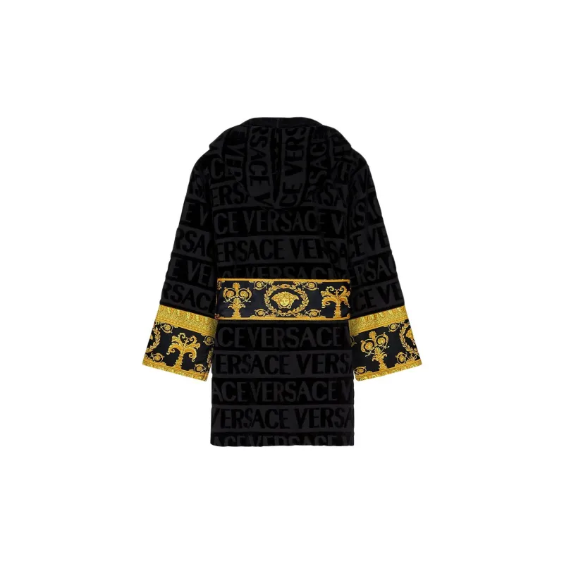 VERSACE Bathrobes Women's Black-1
