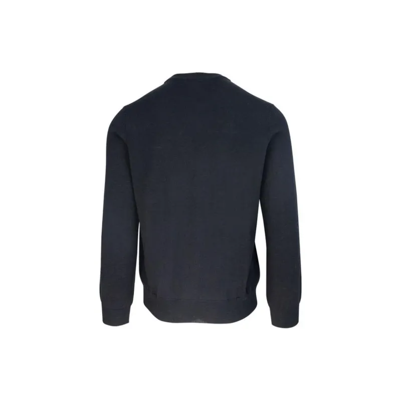 LACOSTE Logo Embroidered Crewneck Knitted Jumper-1