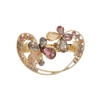 CHIMERA Artificial Crystal Hair Clips Women's