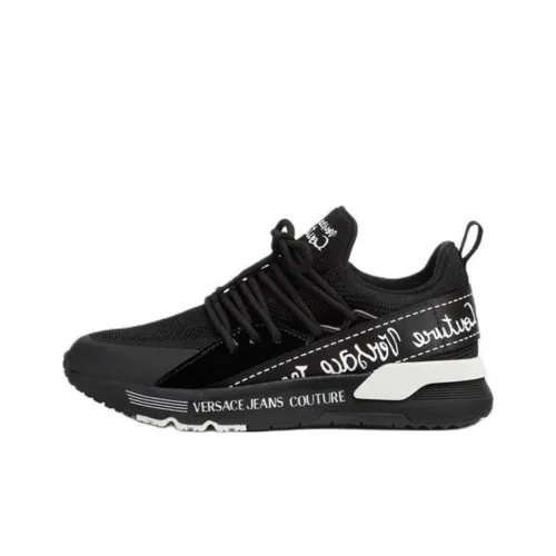 VERSACE JEANS COUTURE Dynamic Low Top Casual Shoes Women's Black
