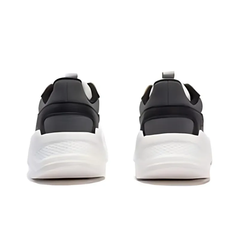 361° Slip Resistant Low Top Casual Shoes Men's White Gray Black-2