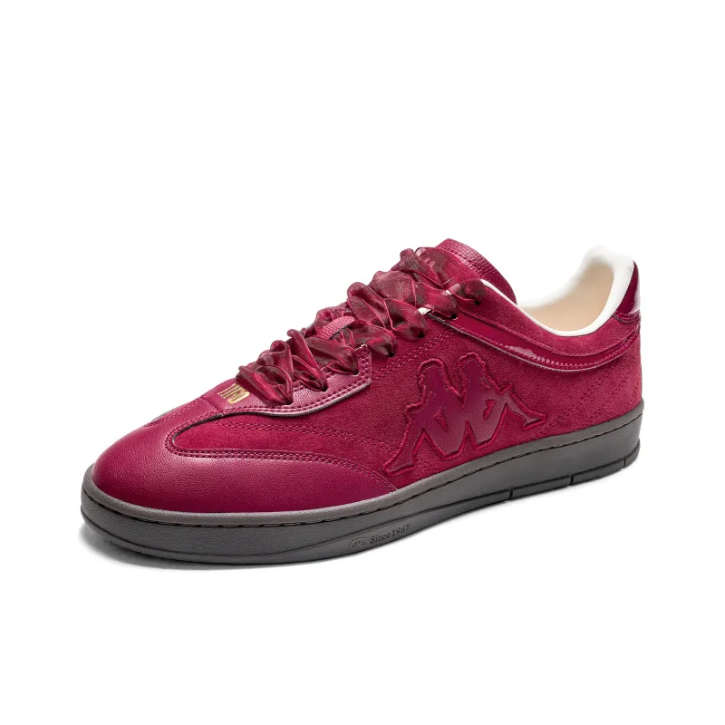 Kappa Tifo Anti Slip Wear Resistant Low Top Skateboard Shoes Unisex Red-2
