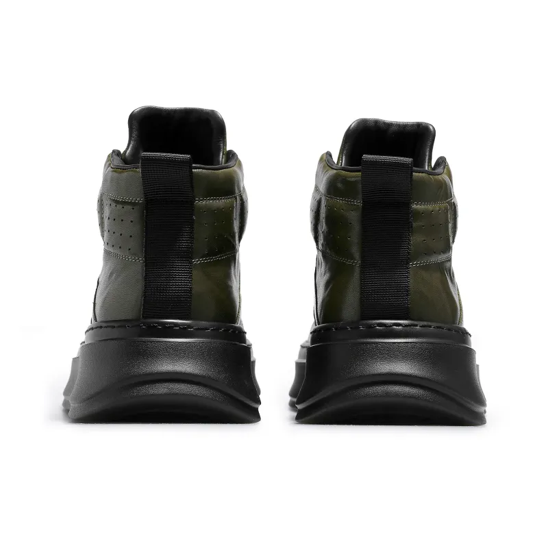 Desai Anti-Slip Wear-Resistant High-Top Skateboard Shoes Men's-28