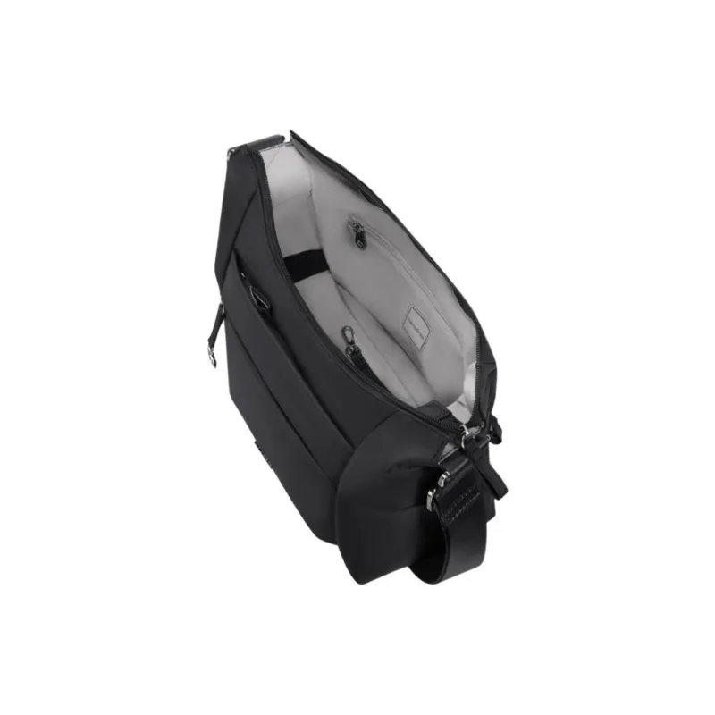 SAMSONITE Nylon Shoulder Bag Small Size Unisex Black-3