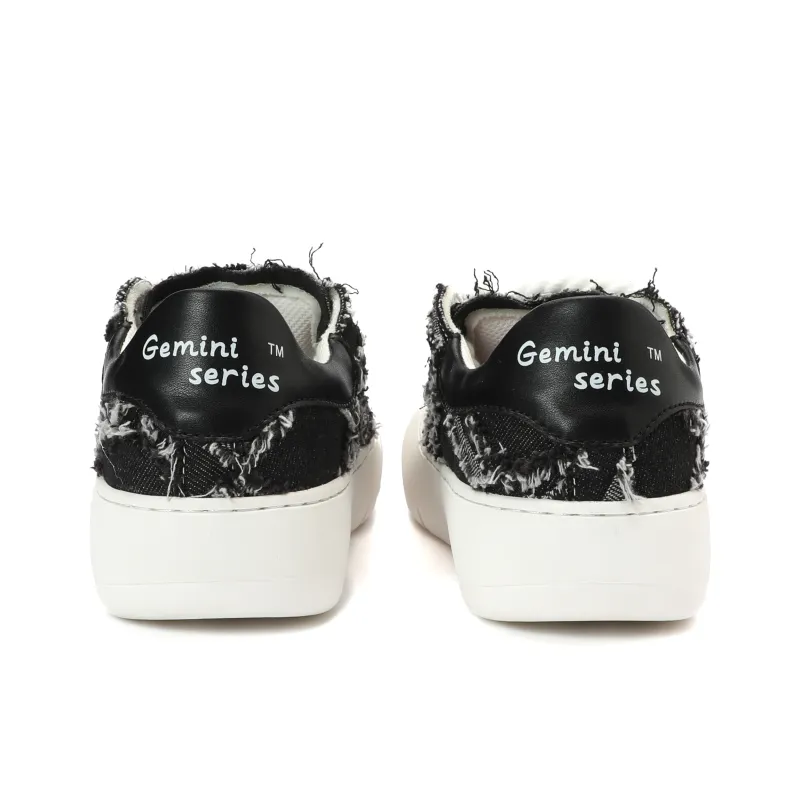 PES PANDA Gemini Series Cushioning Breathable Height Increasing Low-Top Skateboard Shoes Unisex-4