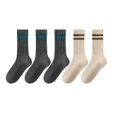 5 Pack (Light Gray 3-Khaki 2)