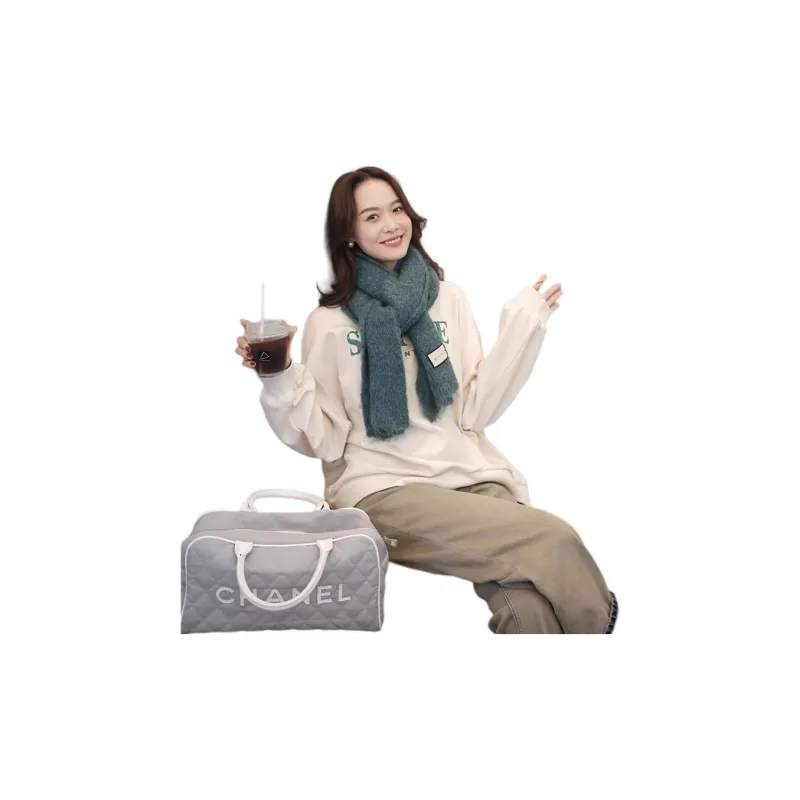 MEIYANG Sweatshirt Women's Gray White-1