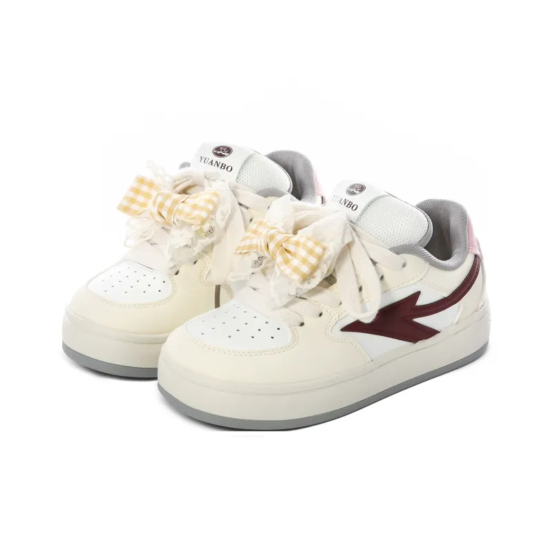 Lovely You Wear-resistant And Lightweight Low-Top Skateboard Shoes Women's-32