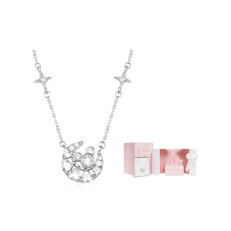 Disney S925 Silver Necklaces Women's-0