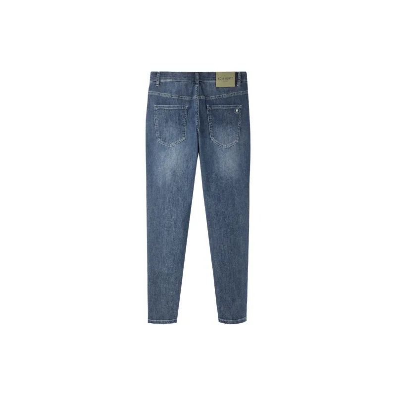 HLA Jeans Men Blue Gray Denim Gradient Medium A5-1