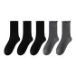 5 Pack (TXJ15501 Solid Color-Black 3+Dark Gray 2)