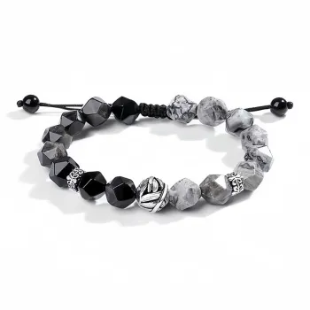 Noritake Obsidian Bracelets Unisex