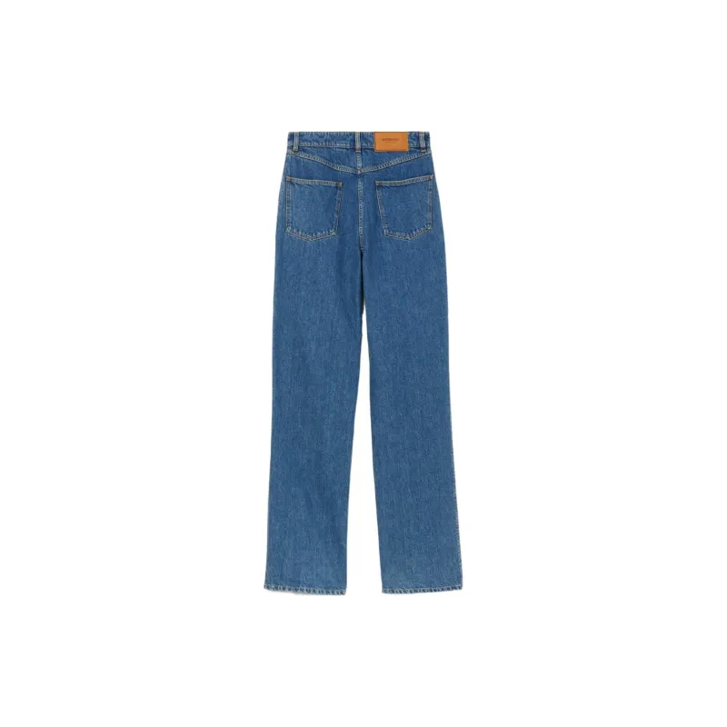 Burberry High waisted Straight leg Jeans-1