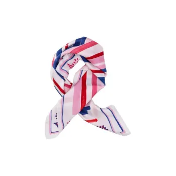 Mulberry Striped Organic-silk Scarf