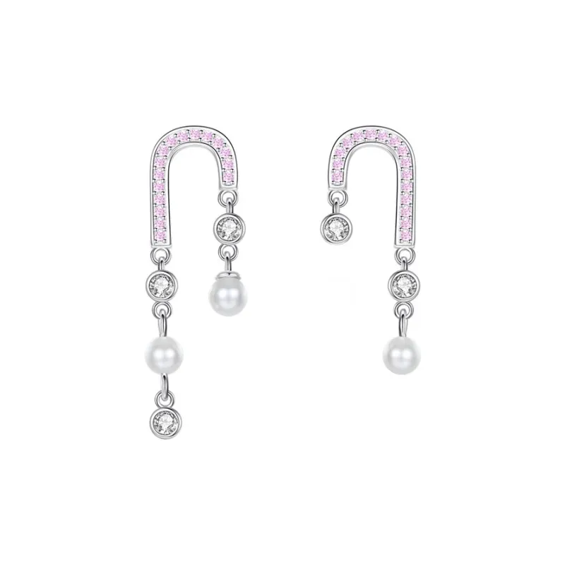 SHENGYALUO S925 Silver Earrings Women's-0