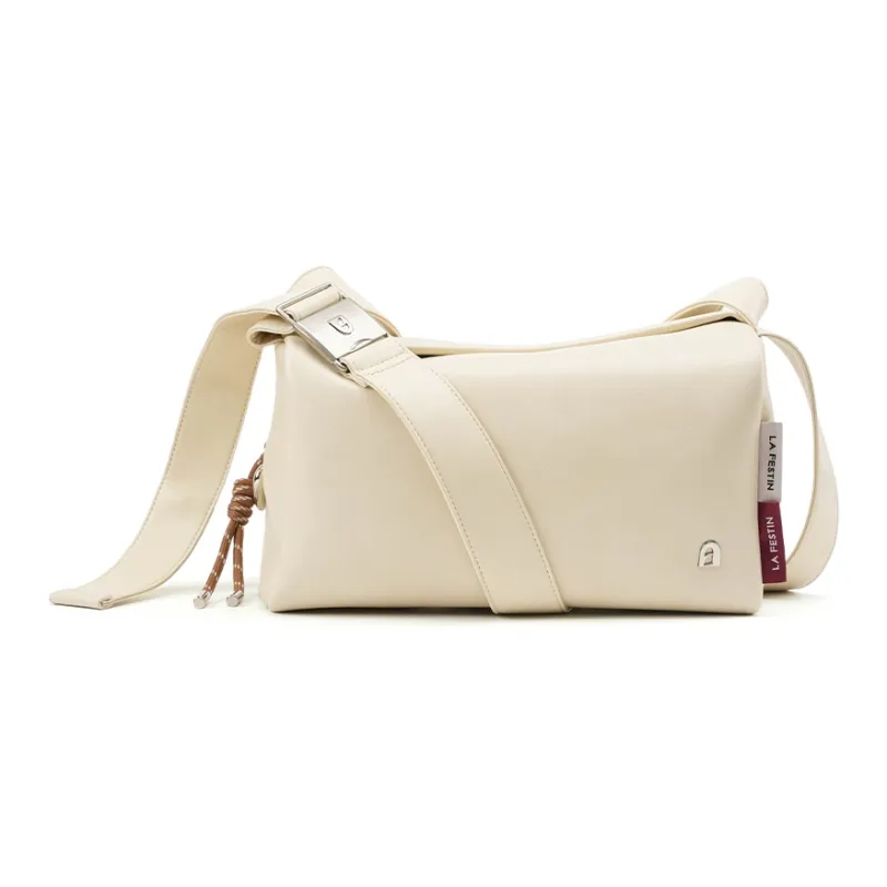 LA FESTIN Top Grain Cow Leather Shoulder Bag Women's Multicolor-0