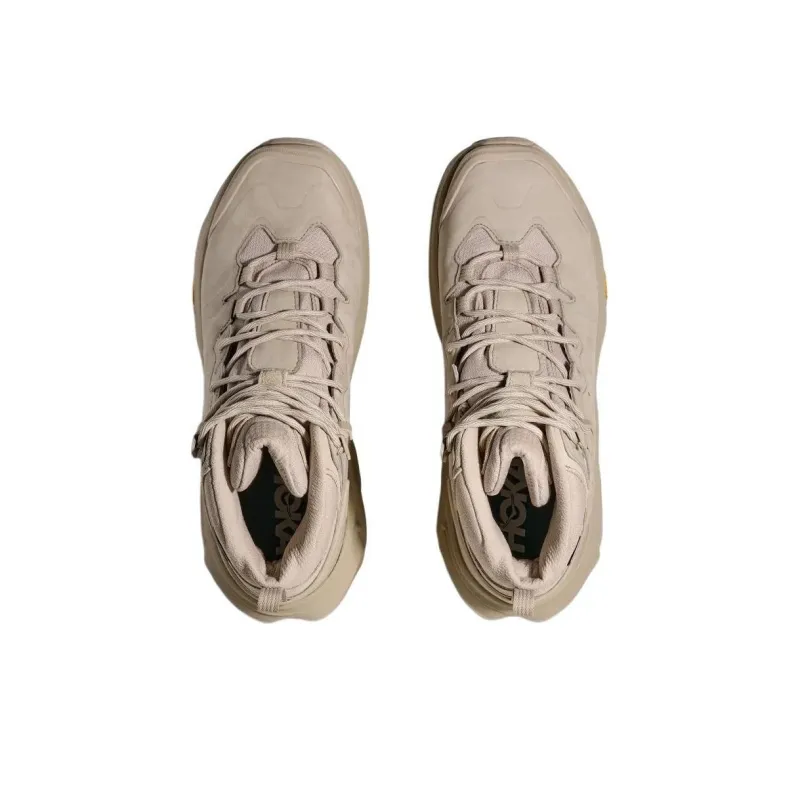 HOKA ONE ONE Kaha 3 Mid Gore Tex Raw Linen Oat Milk Women's-3