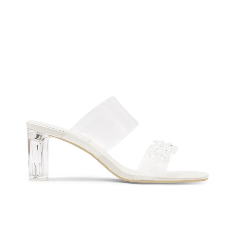 CAMEIDO Antibacterial Quick Dry Slide Slippers Women's White-1
