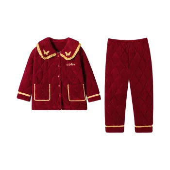 Montagut Pajama Set Women's Red