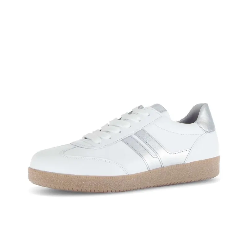Gabor Fashion Slip Resistant, Abrasion Resistant, Lightweight Low Top Skateboard Shoes Unisex White-2
