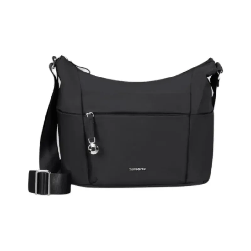 SAMSONITE Nylon Shoulder Bag Small Size Unisex Black-0