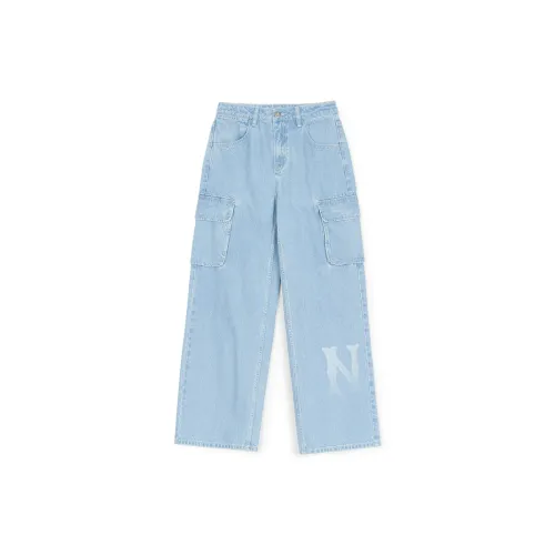 MLB New York Yankees Jeans Women's Light Blue
