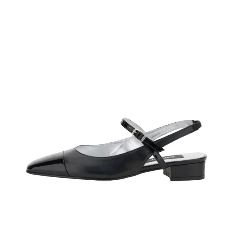 Carel Oceano Chunky Heel High Heels 3cm Women's Black-0