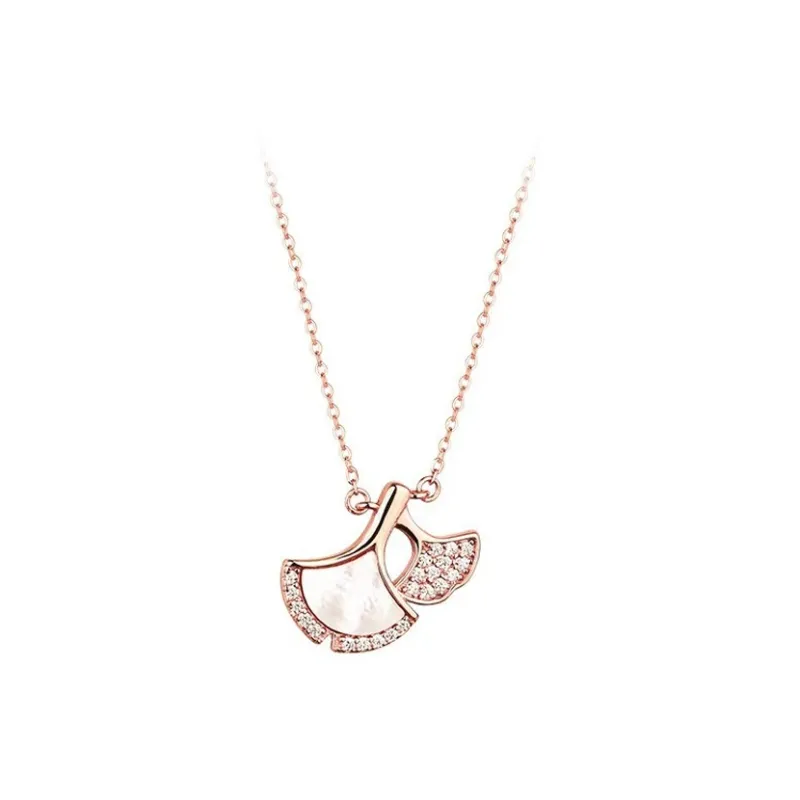 GLOIRE Zircon Necklaces Women's Date Versatile Commute And Bestie Style-3