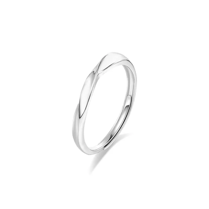 LUCA Sterling Silver Rings Unisex-7