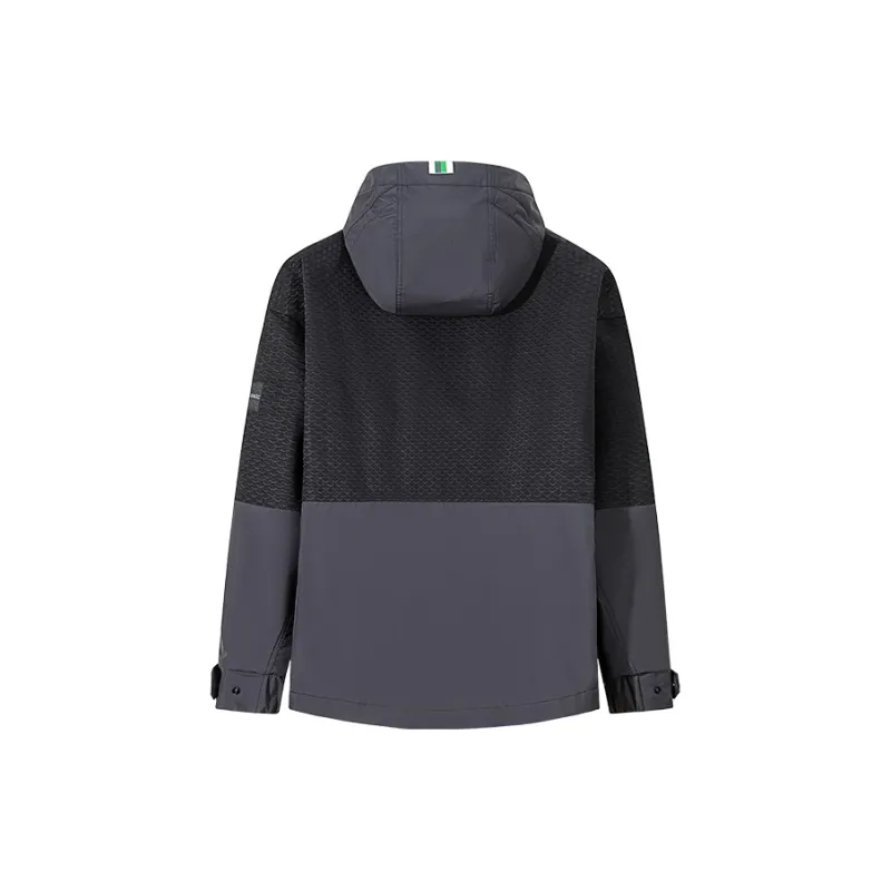 Anta Life Collection Jackets Coats Men's Basic Black-1