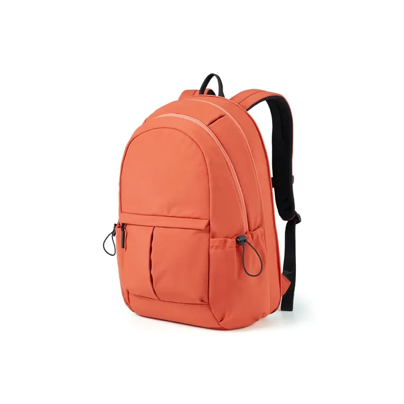 Hanke Nylon Backpack Medium Size Unisex Smoke Orange/Graphite Black/Stone Gray-1