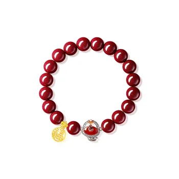 EADDA JEWELRY Cinnabar Bracelets Unisex