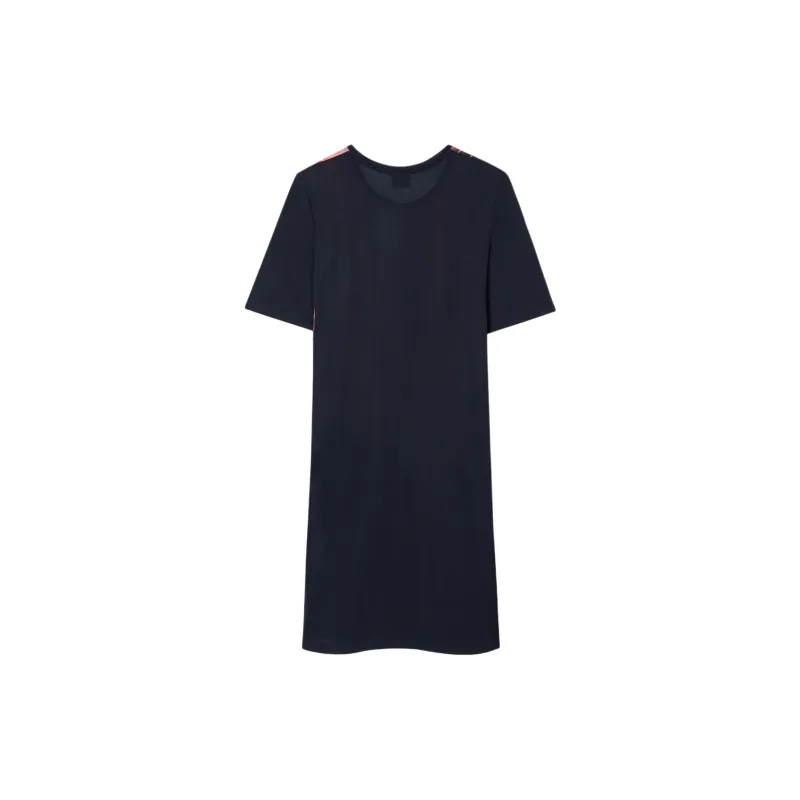 Paul Smith Short Sleeved Dresses Women's Marine Blue-1
