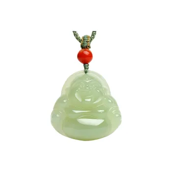 LIYUNMUXUE Hetian Jade Necklaces White Jade/Pale Greenish White Jade Women's