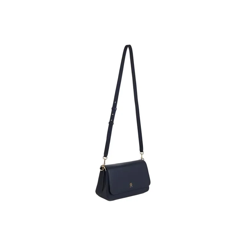 Tommy Hilfiger Polyurethane PU Crossbody Bag Shoulder Bag Regular Women's Space Blue-2