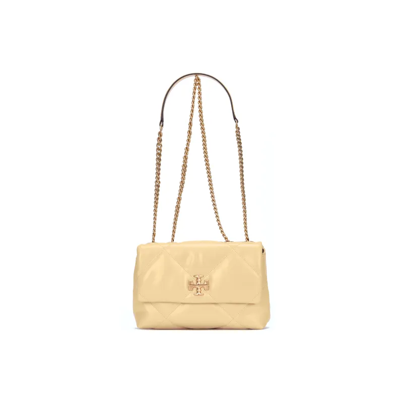 TORY BURCH Kira Nappa Leather Portable Crossbody Bag, Shoulder Bag Small Size Women's Vanilla-0