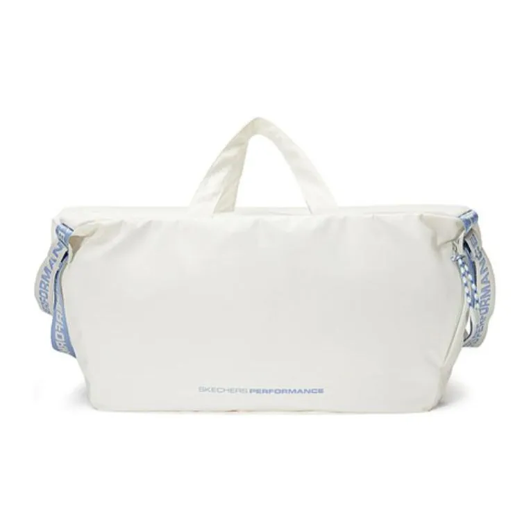 Skechers Fabric Handbag Travel Bag Regular Unisex Celebrity White-0