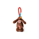 Vigno Polyester Charm Bag Accessory Medium Size Women's Brown