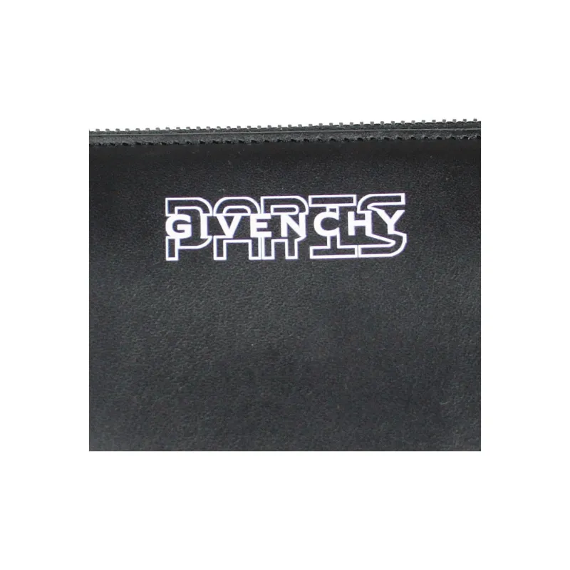 GIVENCHY Leather Wallet Men's Black-2